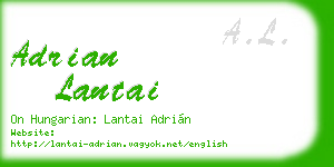 adrian lantai business card